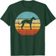 Italian Greyhound Retro Vintage 60s 70s Sunset Dog Lovers T-Shirt - T-Shirt | Forest