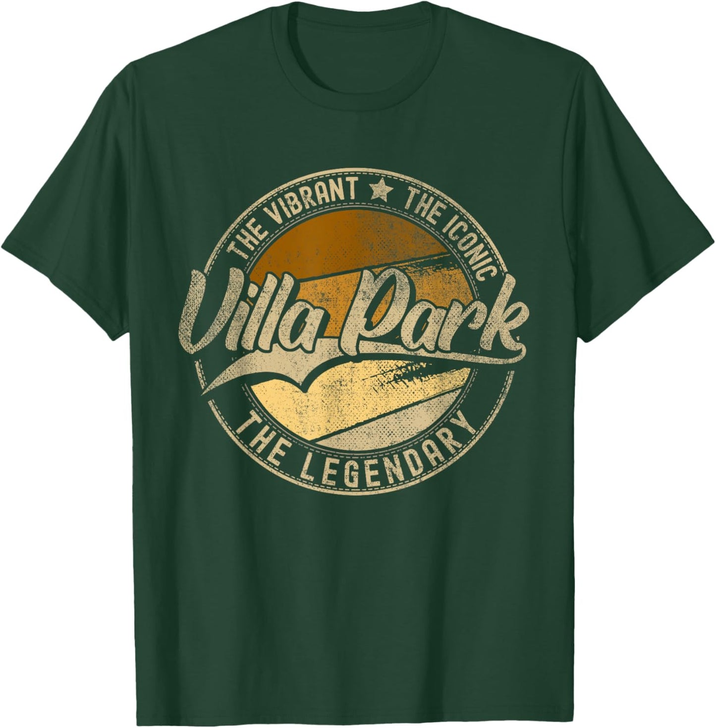Villa Park IL | Illinois | Vintage Distressed T-Shirt - T-Shirt | Forest