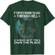 Wolf If Your Path Demands You Walk Through Hell Walk As If T-Shirt - T-Shirt | Forest