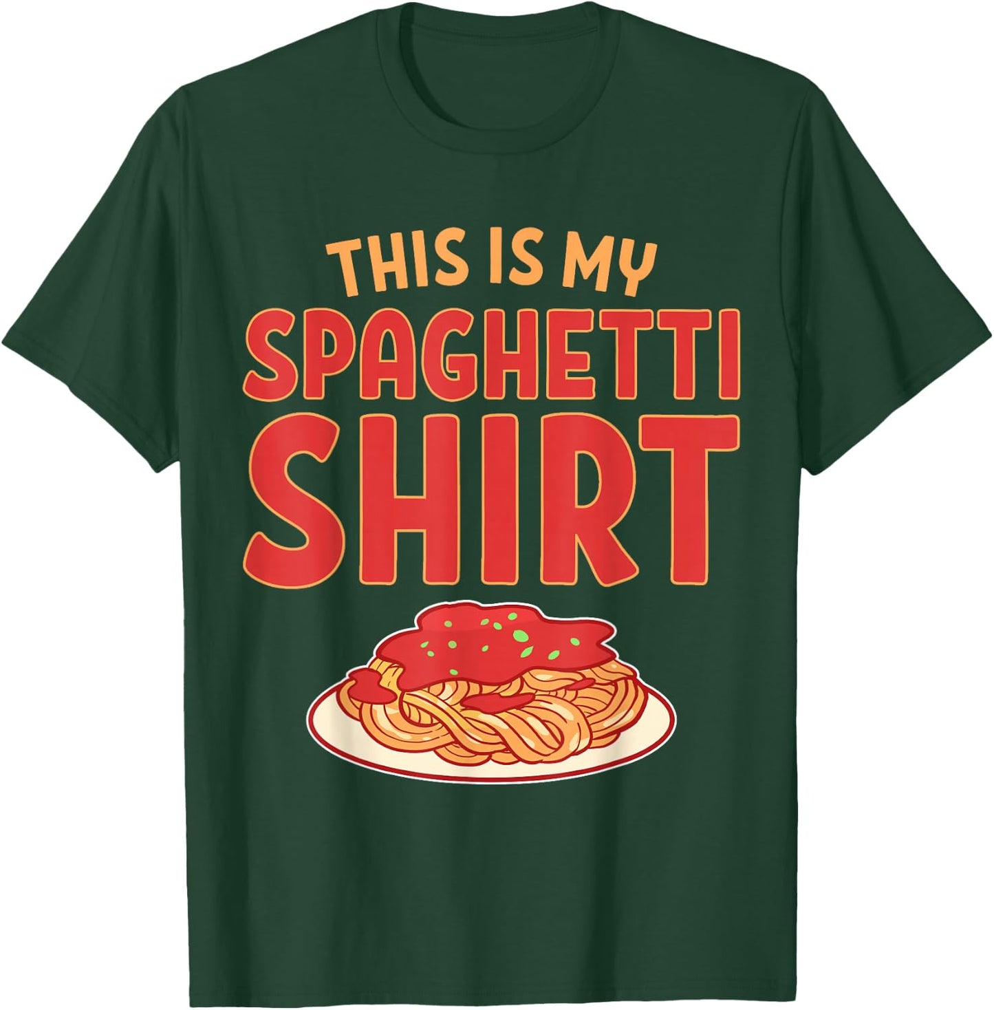 This Is My Spaghetti Shirt T-Shirt - T-Shirt | Forest