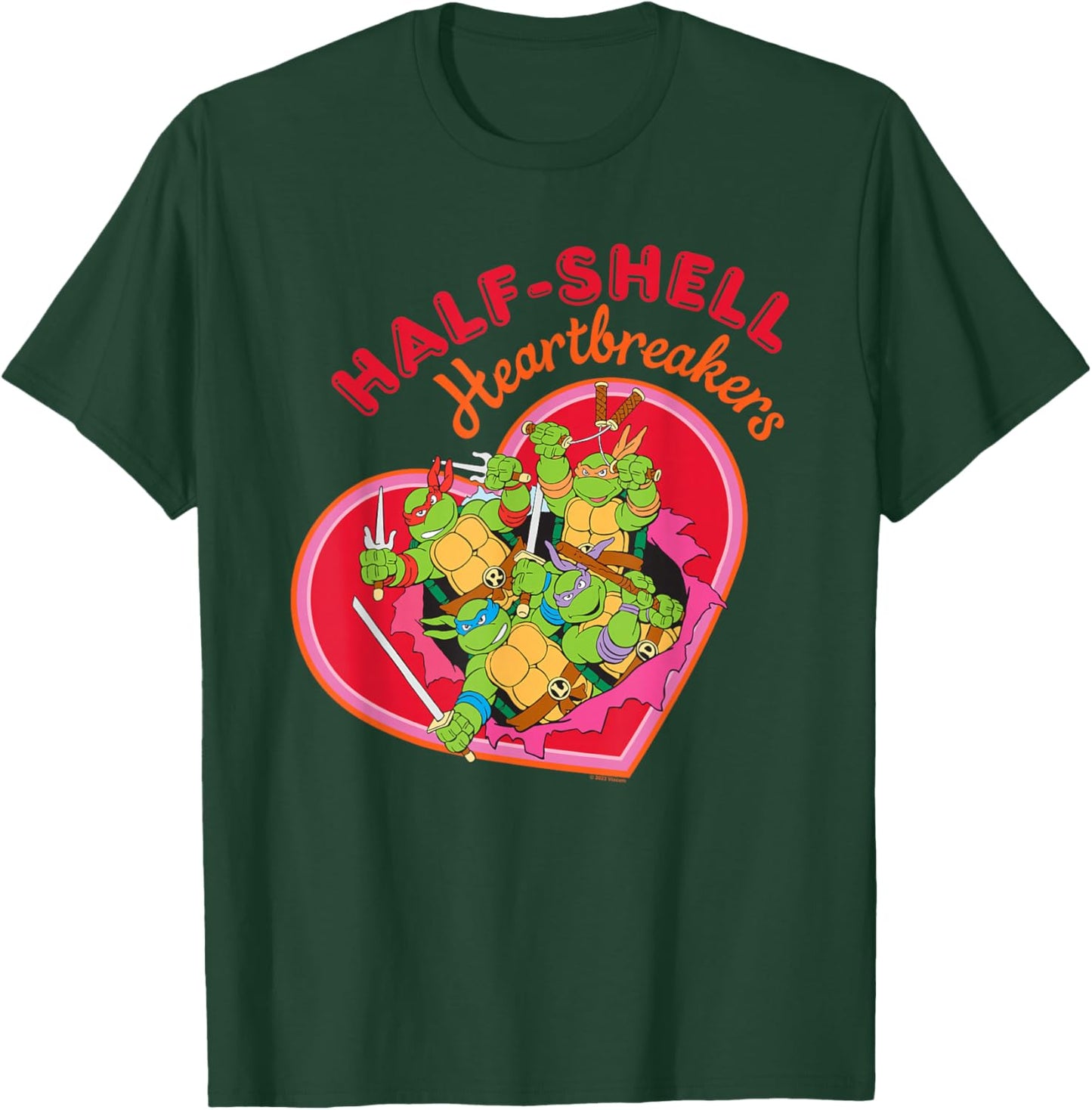 Teenage Mutant Ninja Turtles Valentine's Heartbreakers T-Shirt - T-Shirt | Forest