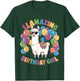 Llama Birthday LLamazing Party Alpaca Balloons T-Shirt - T-Shirt | Forest