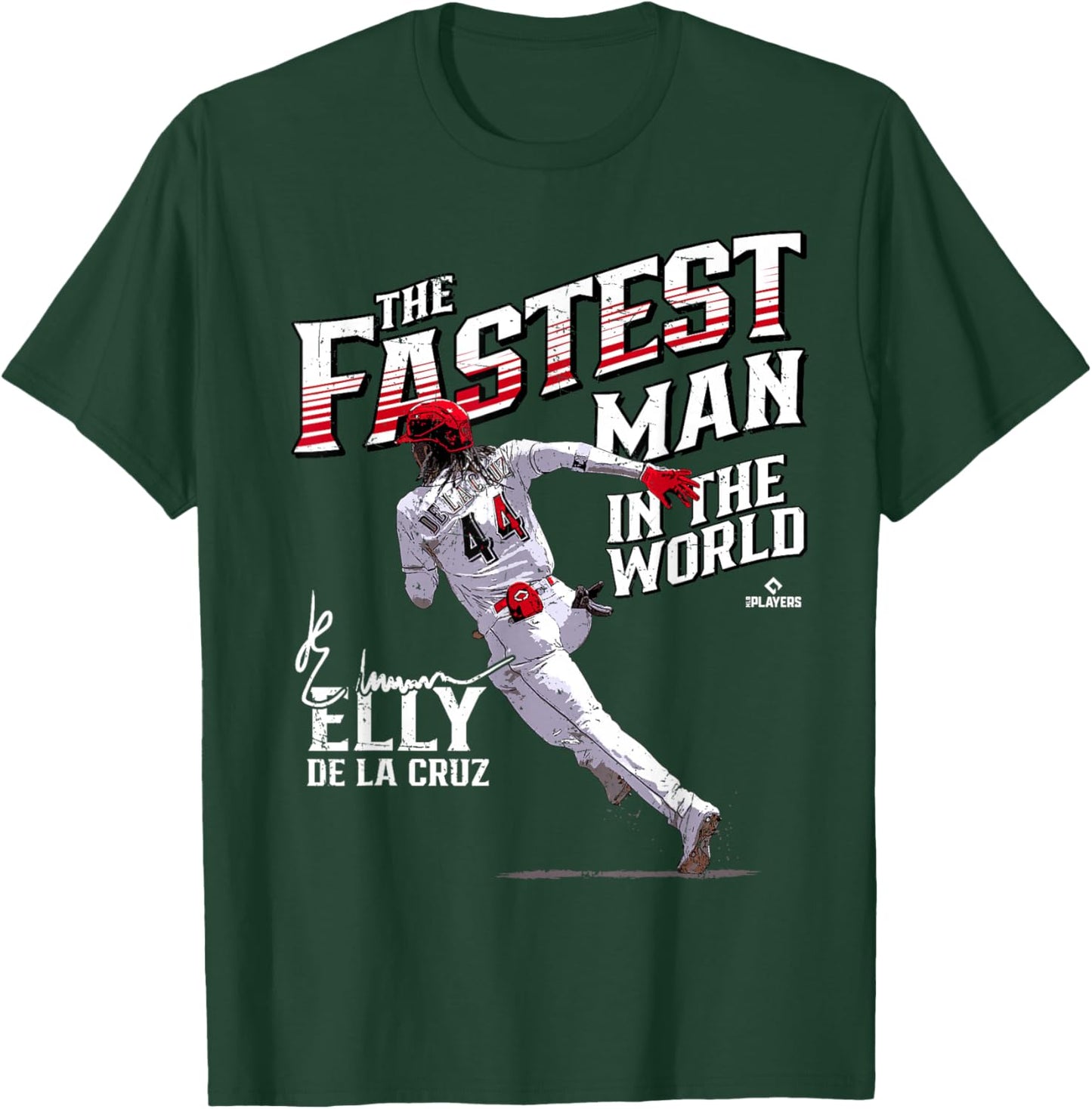 The Fastest Man in The World Elly De La Cruz Cincinnati T-Shirt - T-Shirt | Forest