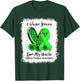 I Wear Green For My Uncle Kidney Disease Awareness Bleached T-Shirt - T-Shirt | Forest