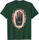 Hamsa Hand of Fatima Henna Tribal Boho Graphic Girl Women T-Shirt - T-Shirt | Forest