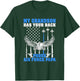 My Grandson Has Your Back Proud Air Force Papa Grandpa Gift T-Shirt - T-Shirt | Forest
