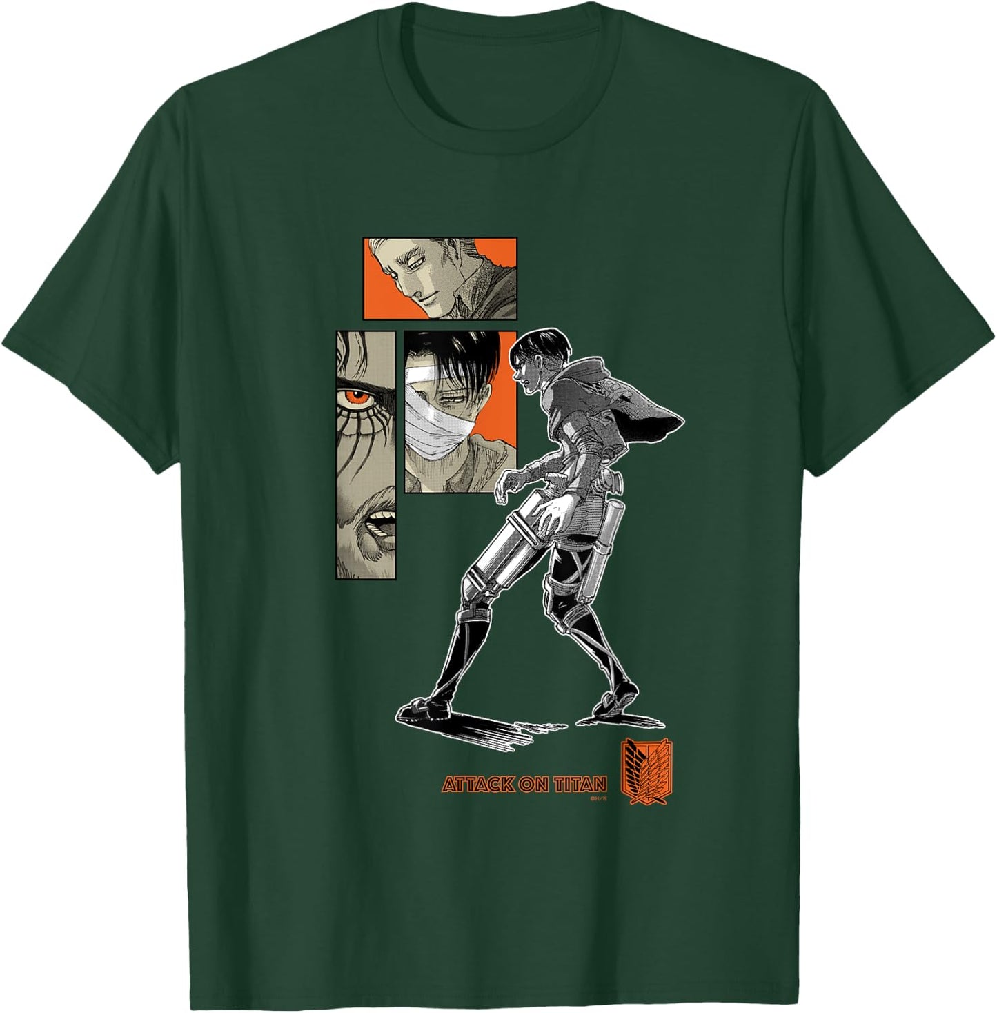 Commemoration of completion My Purpose Attack on Titan T-Shirt - T-Shirt | Forest