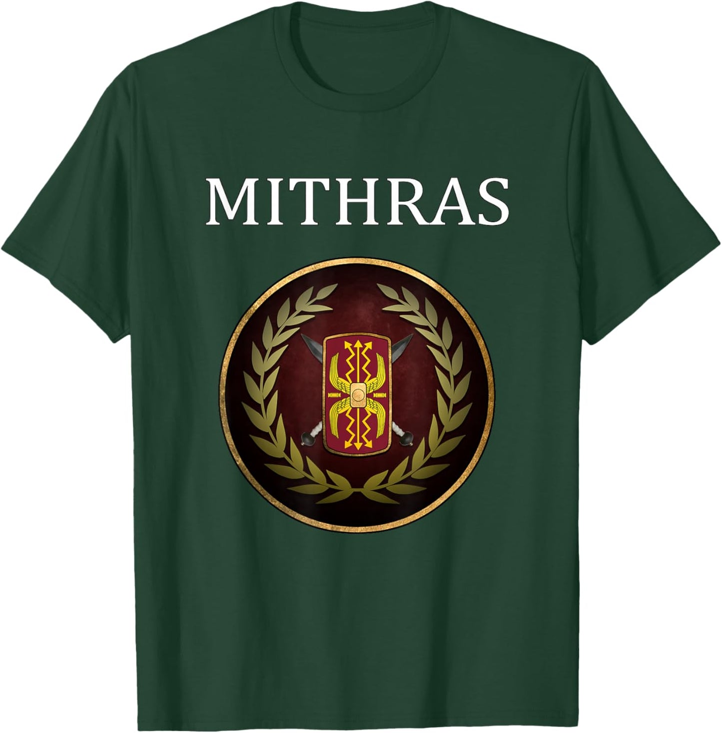 Mithras Antiker römischer Kult des Mithras-Symbols T-Shirt - T-Shirt | Forest