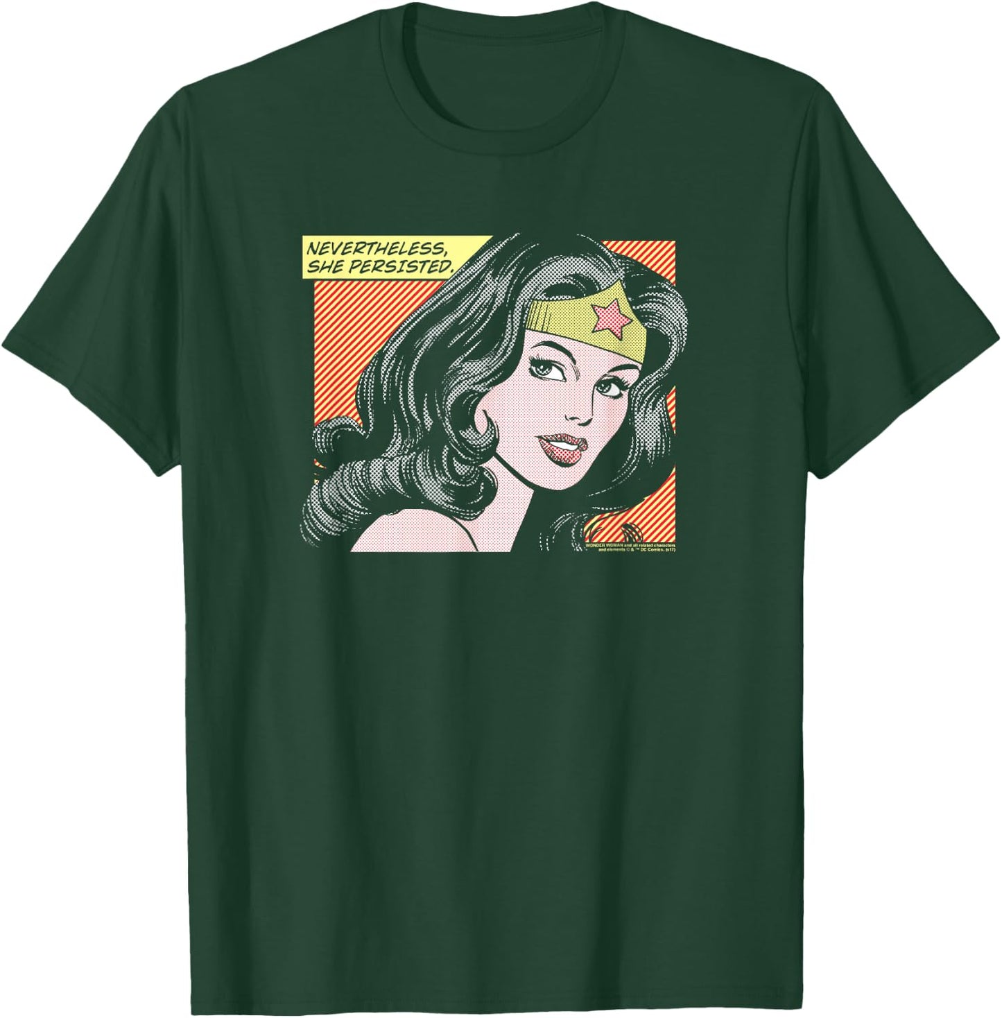 Wonder Woman She Persisted T-Shirt - T-Shirt | Forest