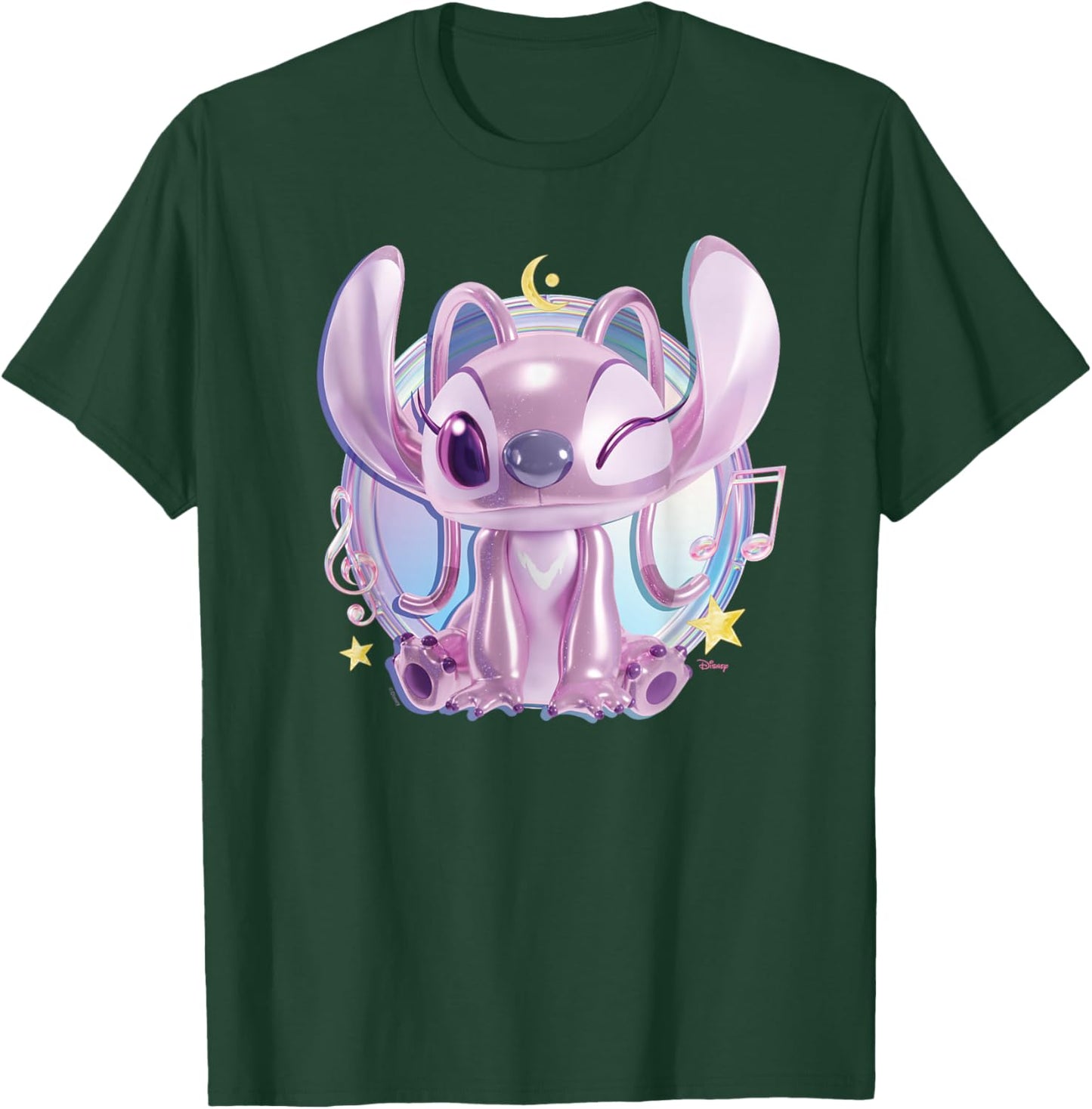 Lilo & Stitch - Angel Graphic T-Shirt - T-Shirt | Forest
