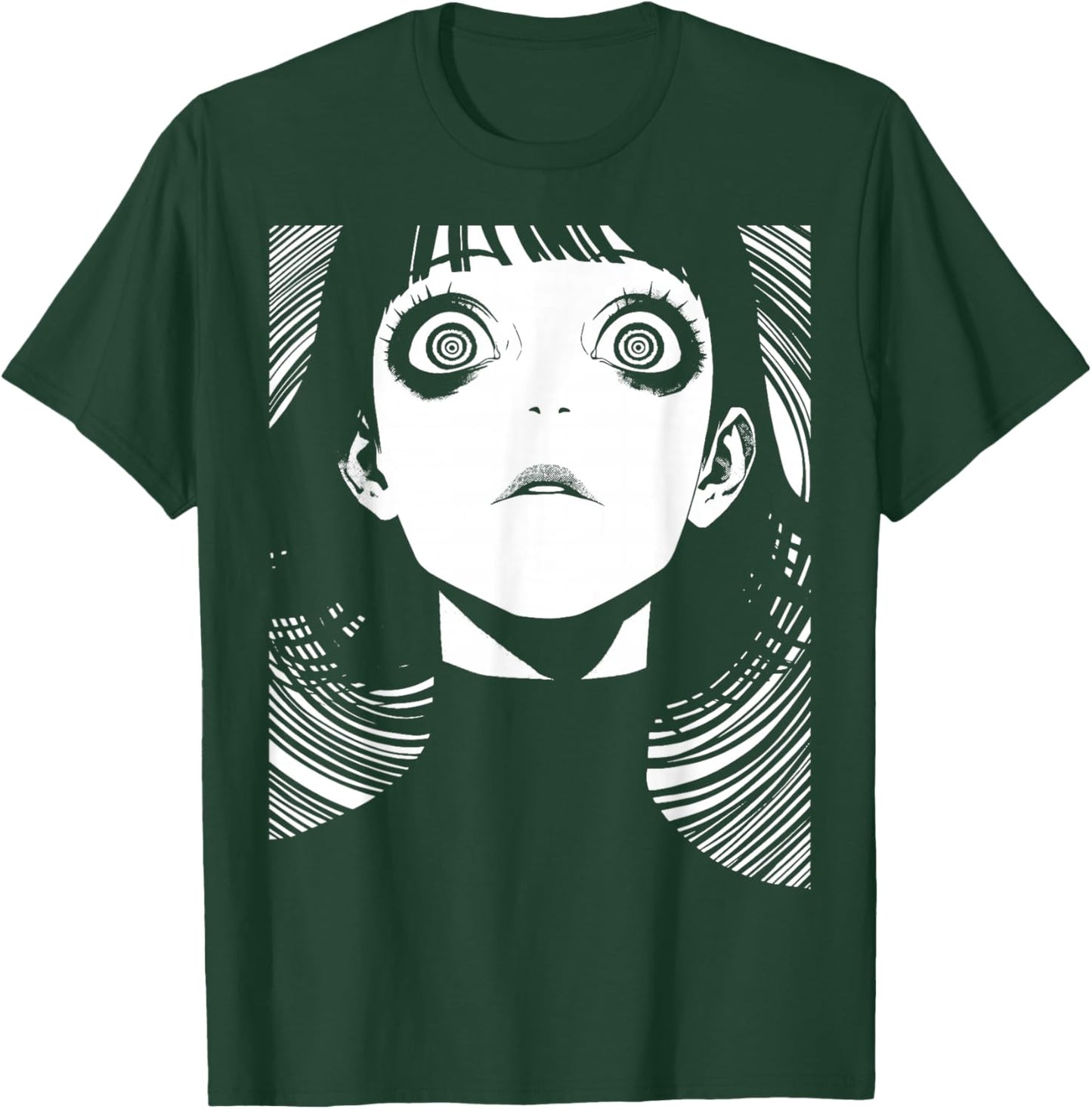 Horror Anime Manga | Japan Japanese Creepy Kawaii Goth T-Shirt - T-Shirt | Forest