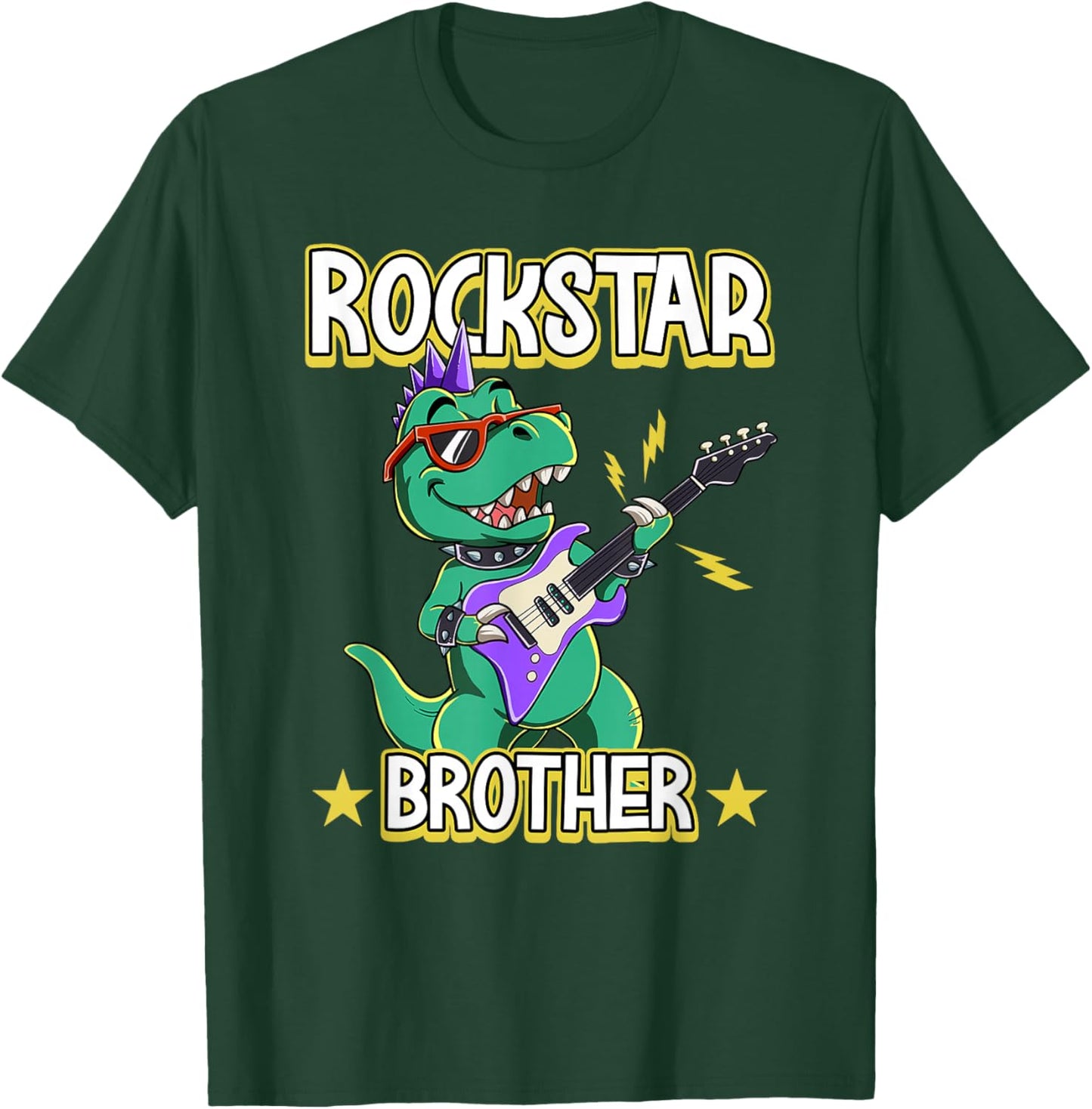 Rockstar Brother T-Shirt - T-Shirt | Forest