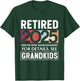 Retired 2025 Under New Management Retiement 2025 Men Women T-Shirt - T-Shirt | Forest