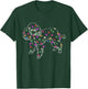 Funny Poodle Dogs Light Christmas Pet Animal Dog Gifts Men Women Kids T-Shirt - T-Shirt | Forest