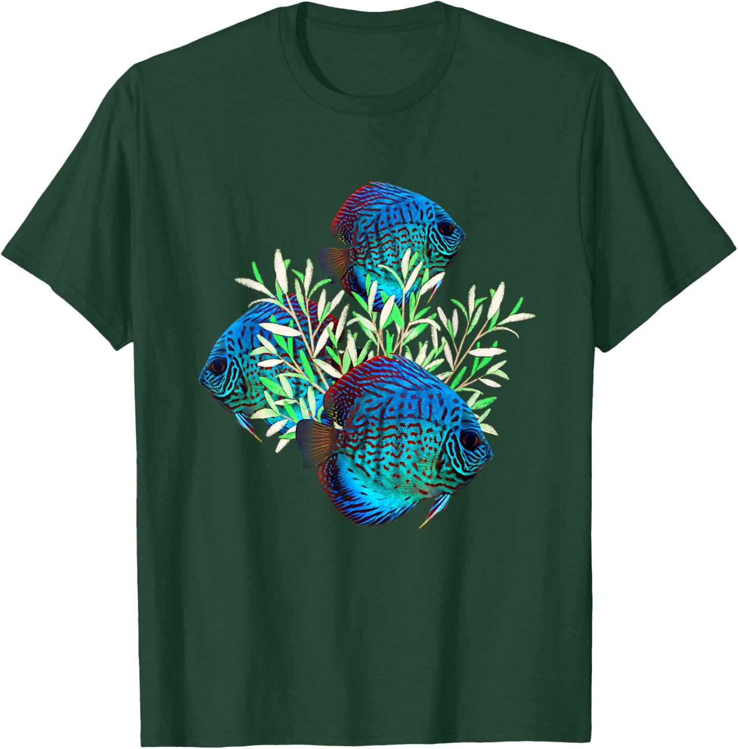 Discus Aquarium Fish Discus Breeders Lovers Fish Tank T-Shirt - T-Shirt | Forest