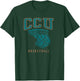 Coastal Carolina University CCU Basketball T-Shirt - T-Shirt | Forest