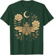 Celestial Beetle Bloom Mystical Insect Moon Garden boho T-Shirt - T-Shirt | Forest