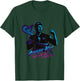 Cobra Kai Never Dies Johnny Blue Silhouette TV Show T-Shirt - T-Shirt | Forest