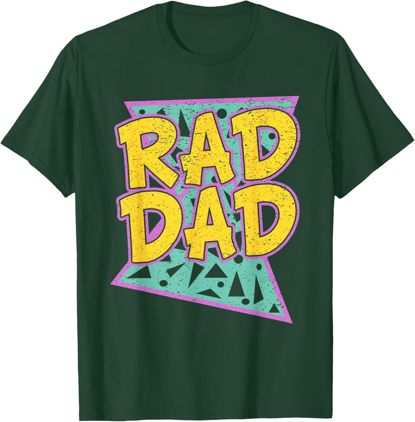 Father's Day Gift Daddy Rad Dad Shirt T-Shirt - T-Shirt | Forest