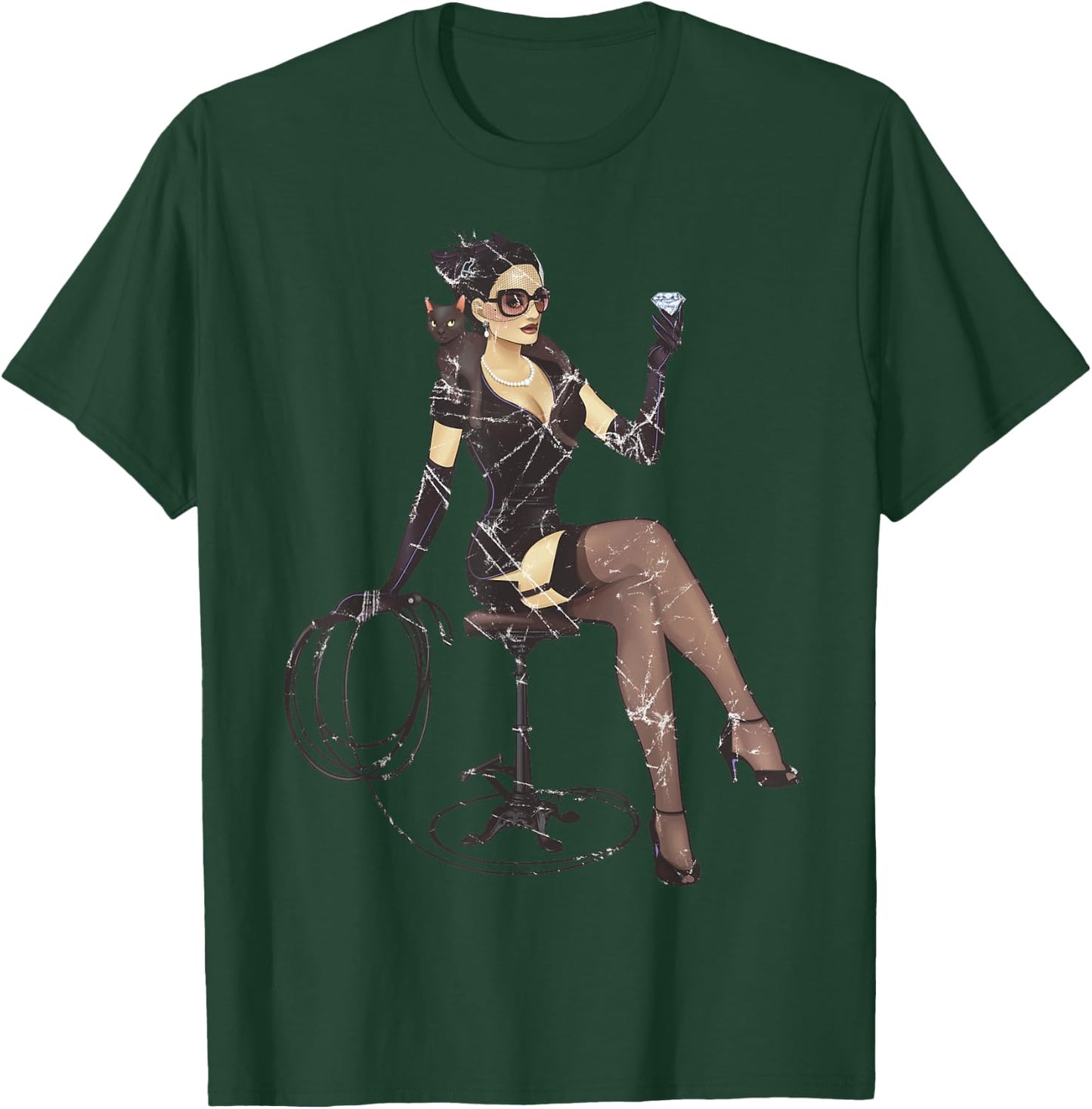 DC Bombshells Catwoman T-Shirt - T-Shirt | Forest
