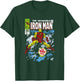 Marvel Avengers Iron Man Big Premier Issue Classic Comic T-Shirt - T-Shirt | Forest