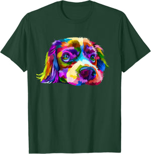 Beagle Colorful Dog Pop Art Lovers T-Shirt - T-Shirt | Forest