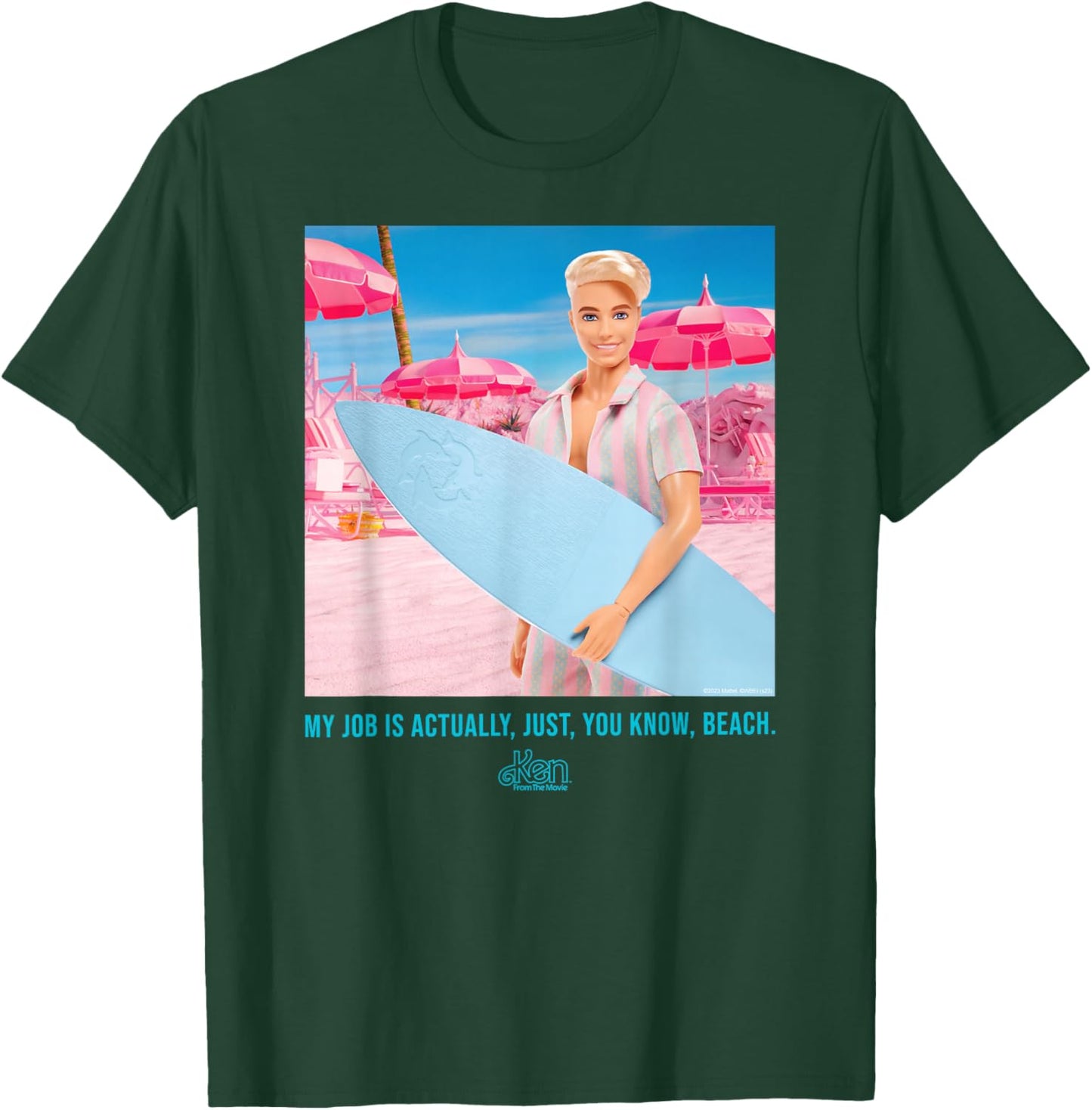 Barbie The Movie - My Job Is Beach T-Shirt - T-Shirt | Forest