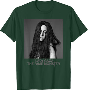 Official Lady Gaga The Fame Monster Brunette T-Shirt - T-Shirt | Forest
