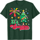 Disco Christmas Tree Tis The Season Christmas Party 70s 80s T-Shirt - T-Shirt | Forest