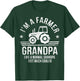 I'm A Farmer Grandpa Rancher Gifts Tractor Farm Farming T-Shirt - T-Shirt | Forest