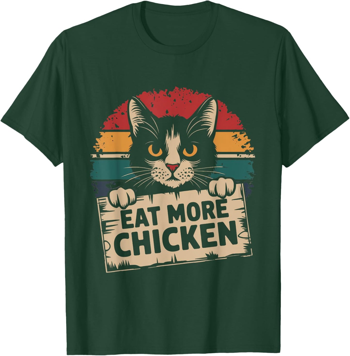 They Are Eating the Cats Pets Eat More Chicken Funny Trump T-Shirt - T-Shirt | Forest