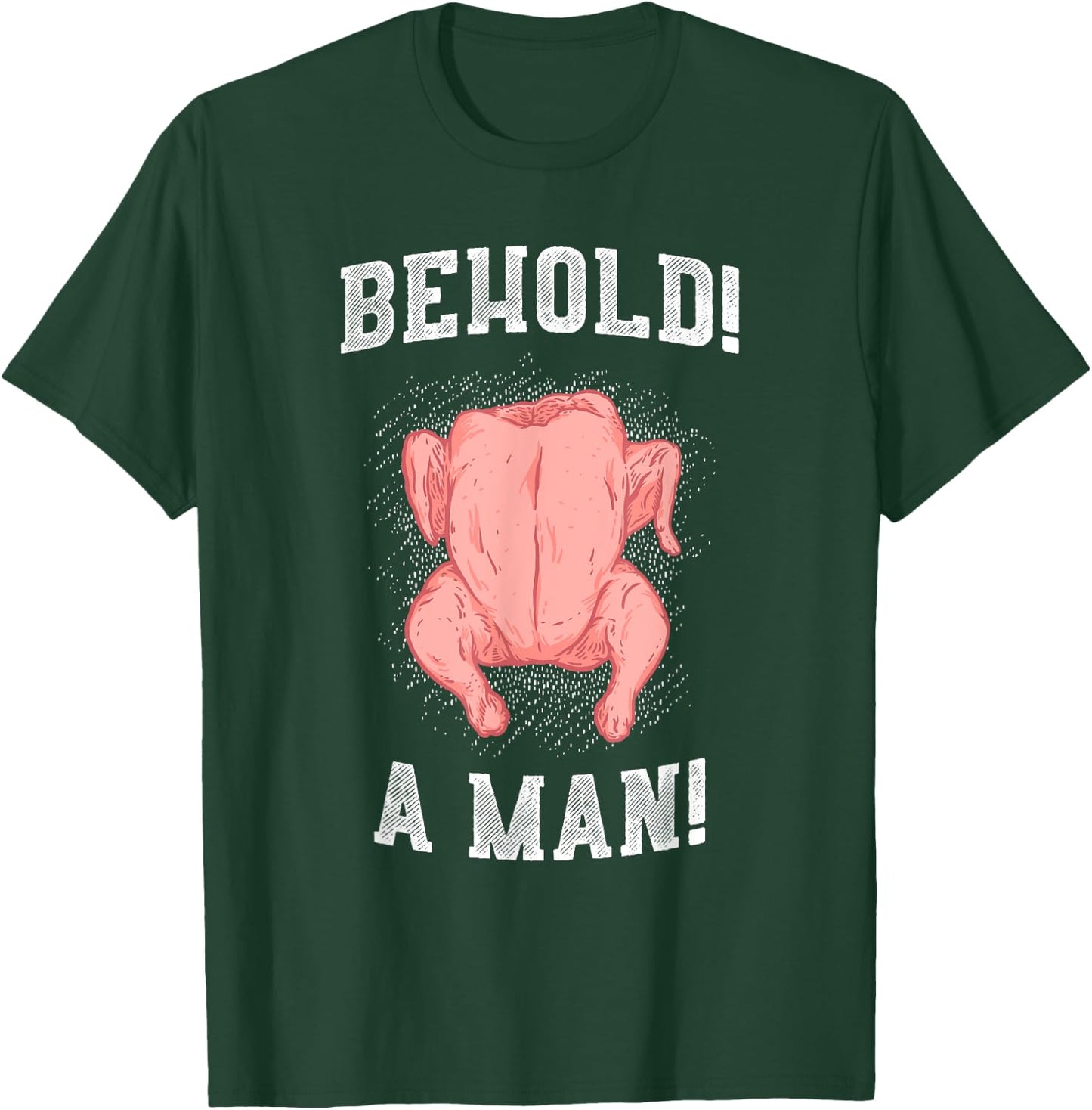 Diogenes Behold A Man (Chicken) Epic Philosophy Troll Shirt T-Shirt - T-Shirt | Forest