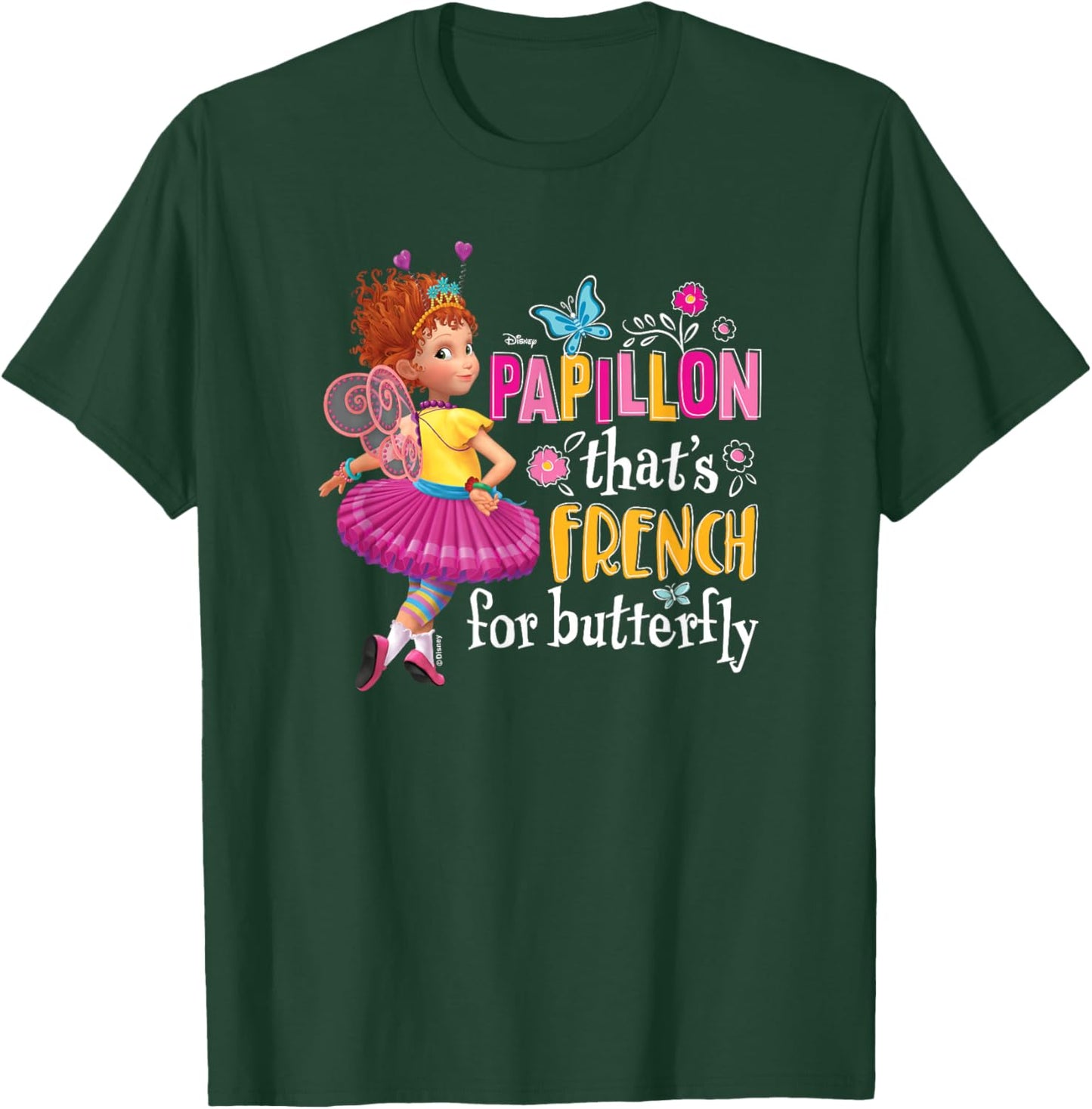 Fancy Nancy - Papillon That's French for Butterfly T-Shirt - T-Shirt | Forest