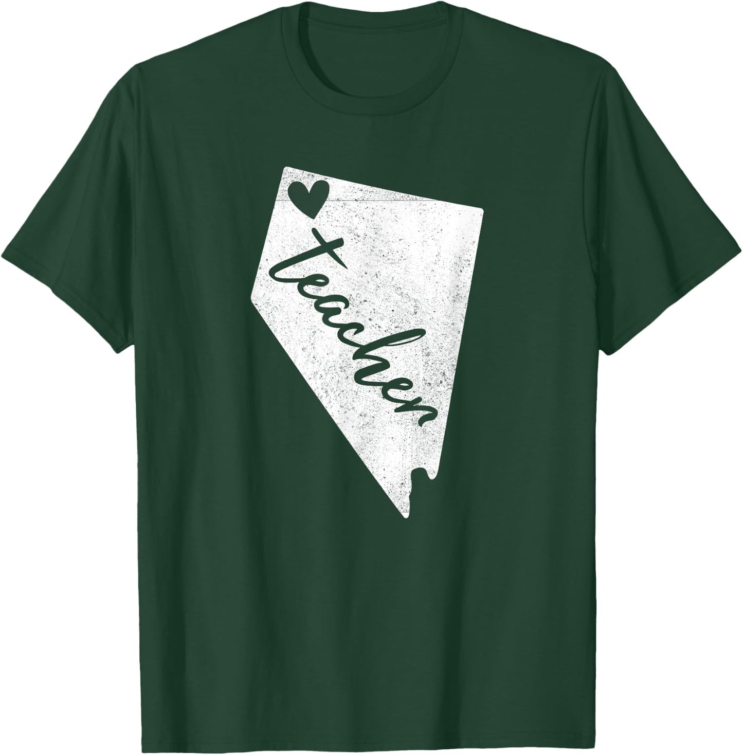 Red For Ed Nevada Teacher T Shirts, RedForEd Shirt. T-Shirt - T-Shirt | Forest