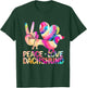 Hippie Dog Cute Animal Lover Gift Wiener Tie Dye Dachshund T-Shirt - T-Shirt | Forest
