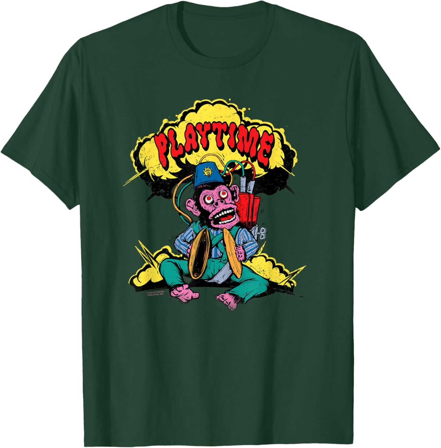 Call of Duty Monkey Bomb Sketch Gaming T-Shirt - T-Shirt | Forest