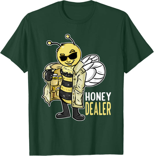 Honey Dealer For Beekeepers Bee Funny T-Shirt - T-Shirt | Forest