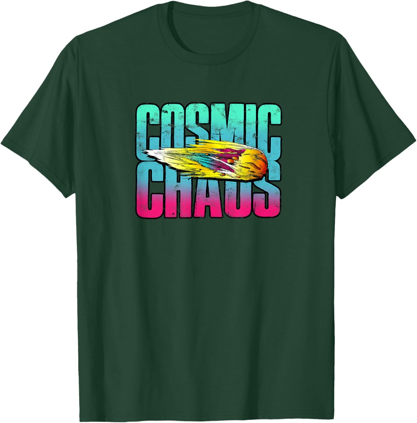 Cosmic Chaos - Space T-Shirt - T-Shirt | Forest
