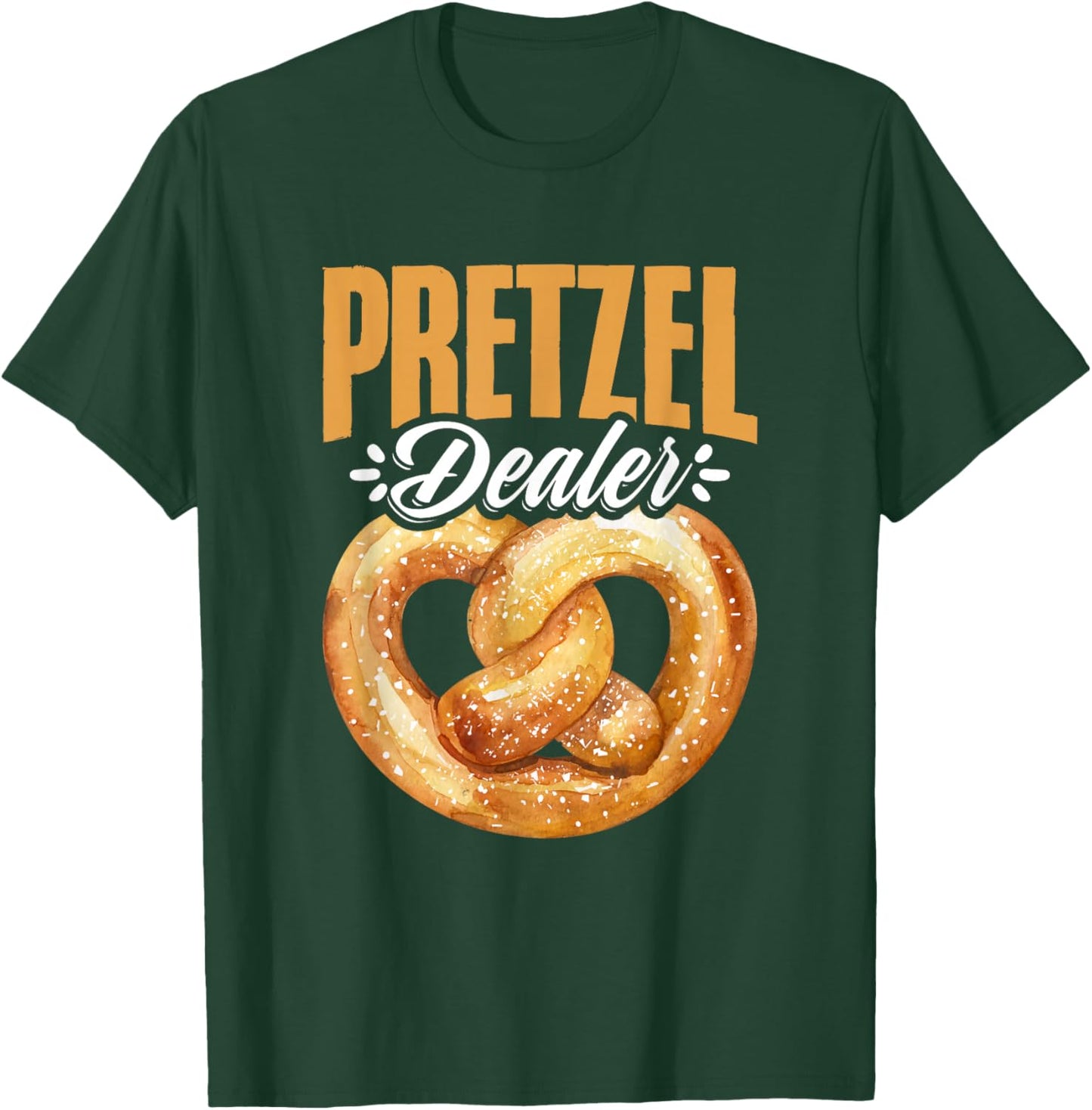 Pretzel Dealer Pretzels Snack Oktoberfest Baking Pretzel T-Shirt - T-Shirt | Forest