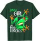 Just a Girl Who Loves Frogs Gift and Girls Frog T-Shirt - T-Shirt | Forest