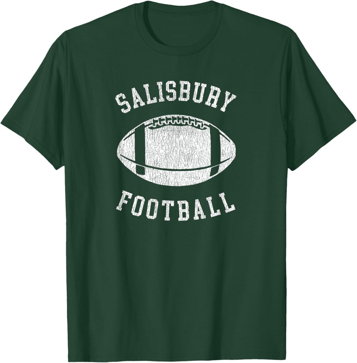 Salisbury Football Distressed Vintage 80's Throwback Classic T-Shirt - T-Shirt | Forest
