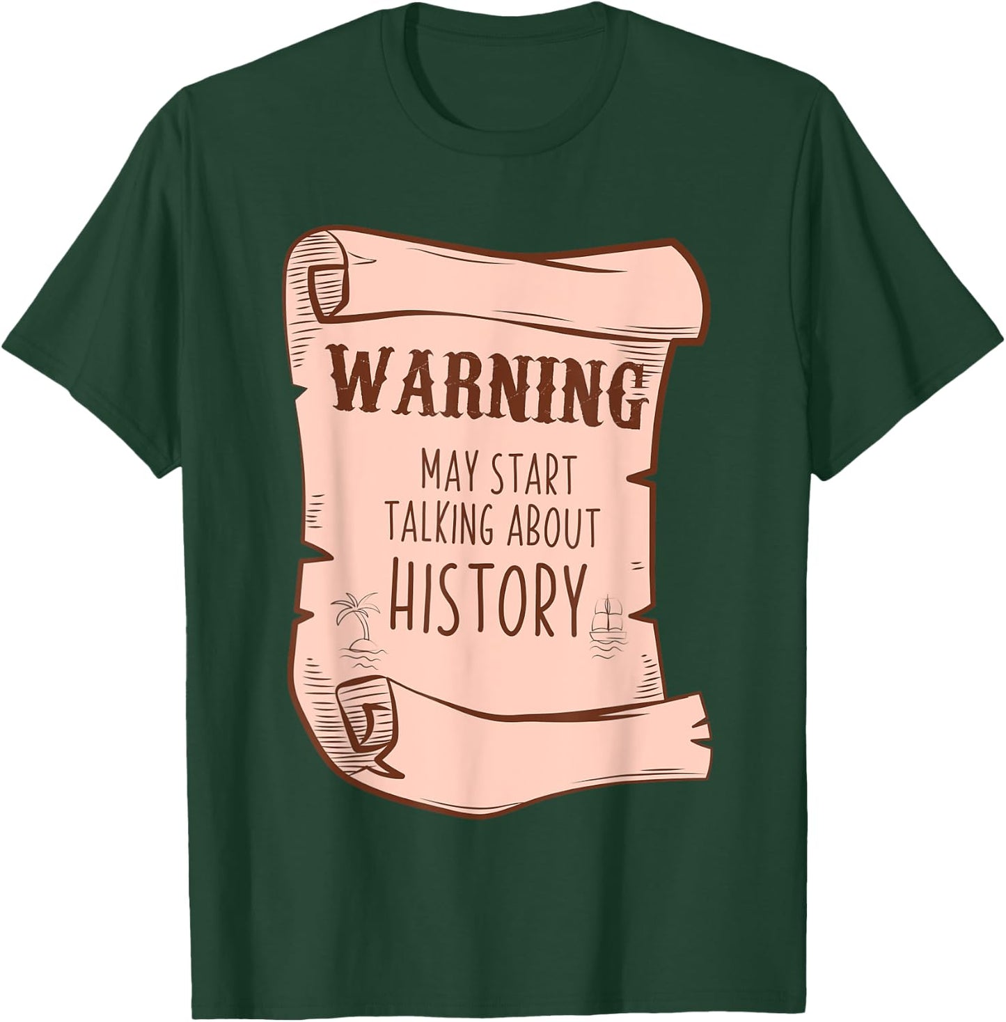 Funny History Buff Teacher Social Studies Nerd Geek Gifts Men Women Kids T-Shirt - T-Shirt | Forest