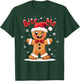 BITE ME Gingerbread Man Funny Sarcastic Christmas T-Shirt - T-Shirt | Forest