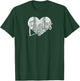 Eagles Baseball Softball Shirt High School Team Mascot Mom G T-Shirt - T-Shirt | Forest
