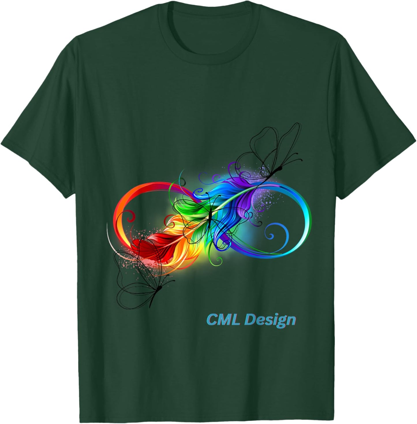 Infinity Sign T-Shirt - T-Shirt | Forest