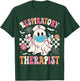 Groovy Spooky Respiratory Therapist Halloween RT Nurse T-Shirt - T-Shirt | Forest