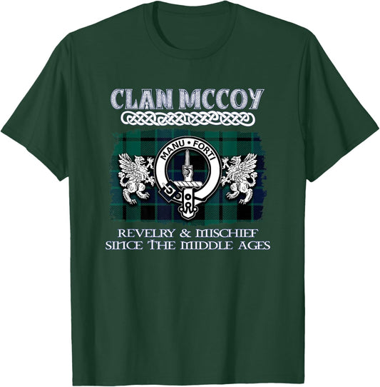 Clan McCoy Scottish McCoy surname T-Shirt - T-Shirt | Forest