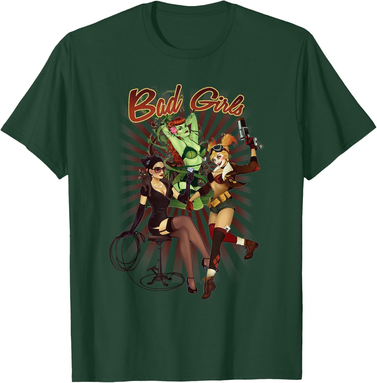 Batman Bad Girls T-Shirt - T-Shirt | Forest