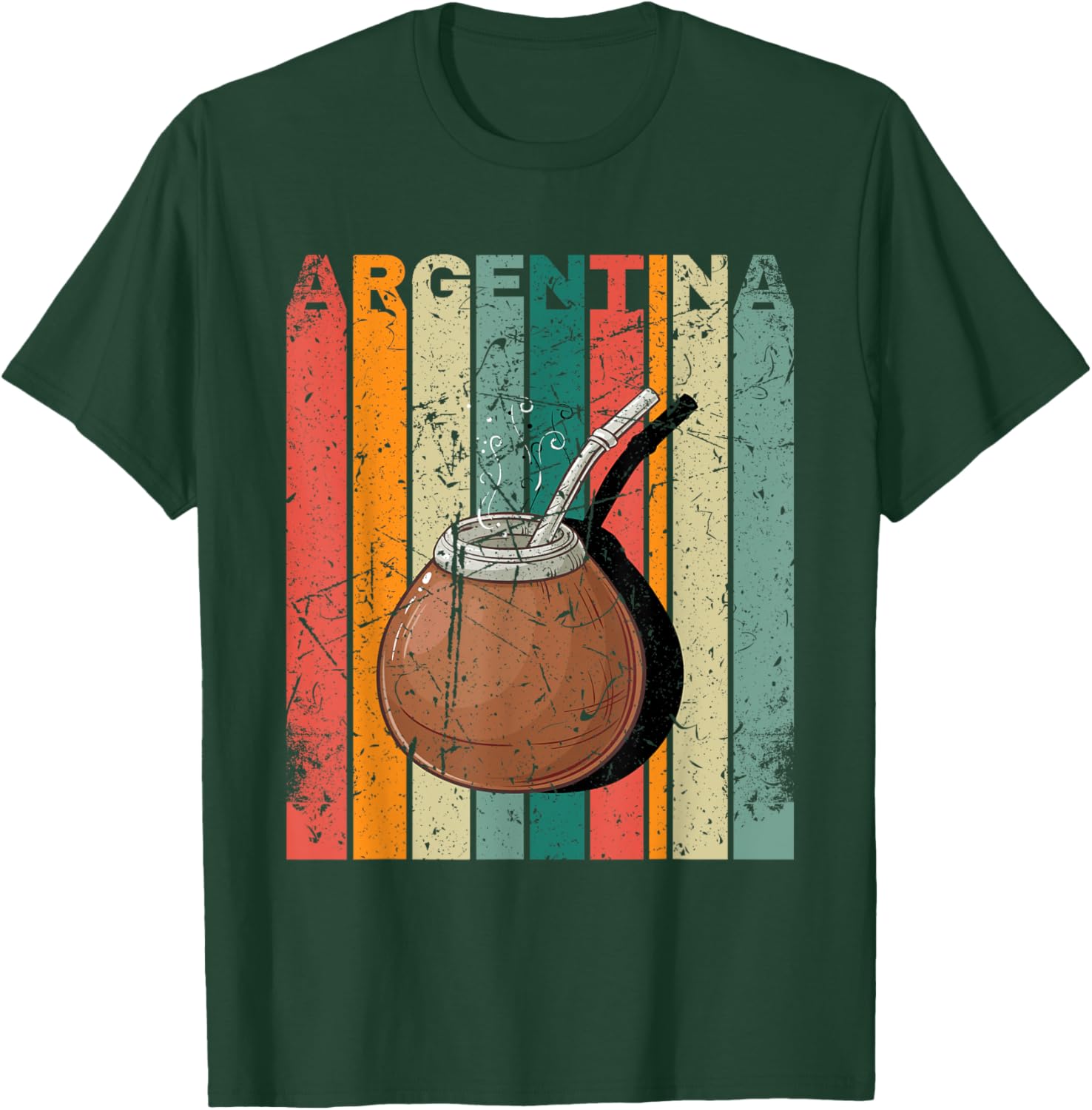 Yerba Mate Argentina Drink for Yerba Mate Lover T-Shirt - T-Shirt | Forest