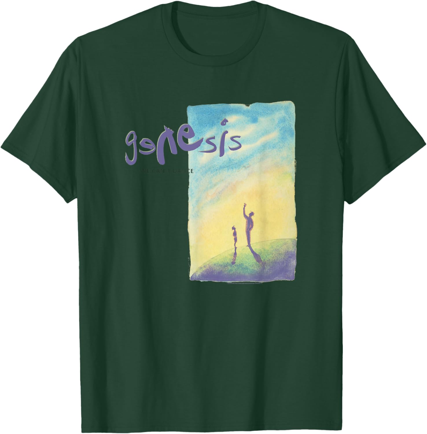 Genesis We Can't Dance Cover T-Shirt - T-Shirt | Forest